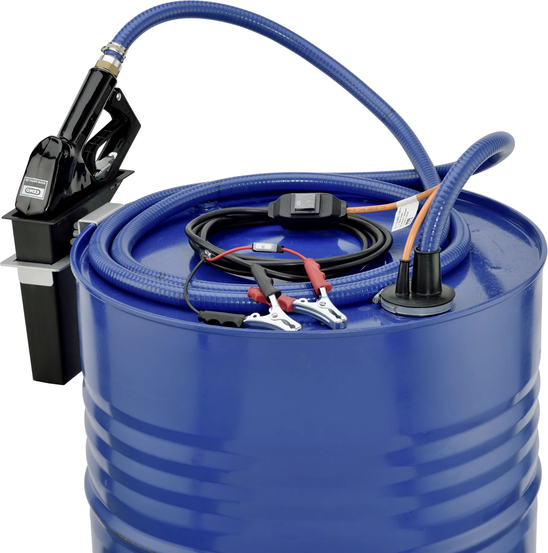 Elektropumpe CENTRI SP 30, 12 V Diesel, Set mit Kabel, Schlauch, Automatik-Zapfventil