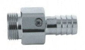 Drehgelenk 3/4" AG - Tülle DN 19, Messing vernickelt, Dichtung Viton